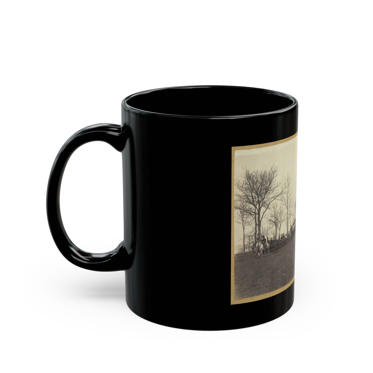 Arsenal & 2. Regt. Regulars (U.S. Civil War) Black Coffee Mug
