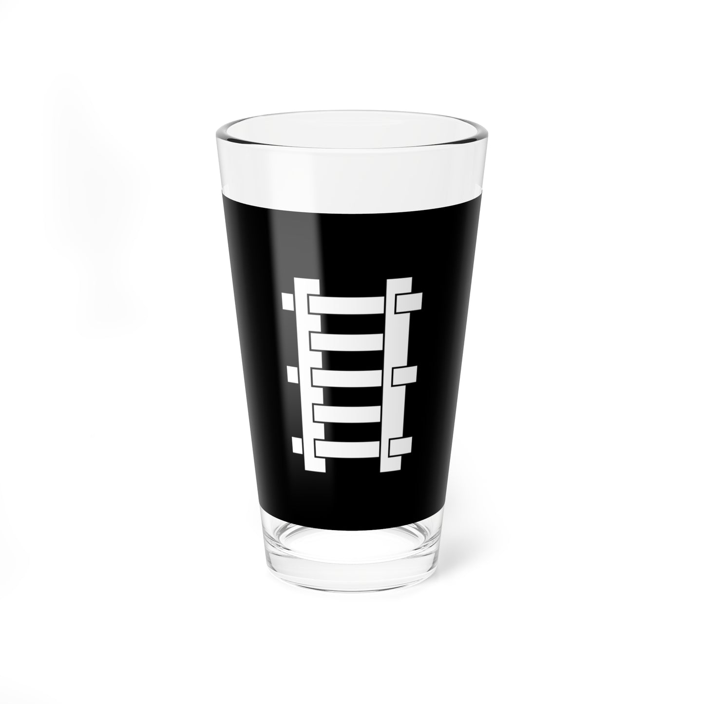 Flag of the Makino Lords of Nagaoka in Echigo Province B (Japan) Pint Glass 16oz