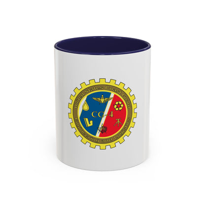 USCG COMDT CG 4 (U.S. Coast Guard) Accent Coffee Mug