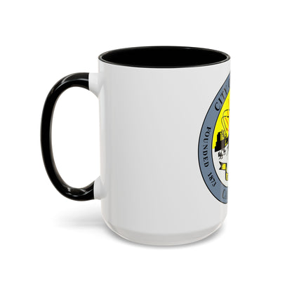 Seal of Downey California - Accent Coffee Mug