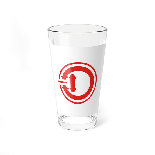 Flag of Kozaki Chiba (Japan) Pint Glass 16oz