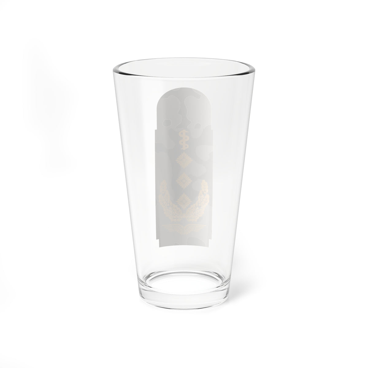LA 3S3 63b Generaloberstabsarzt HMx L (Military Rank) Pint Glass 16oz