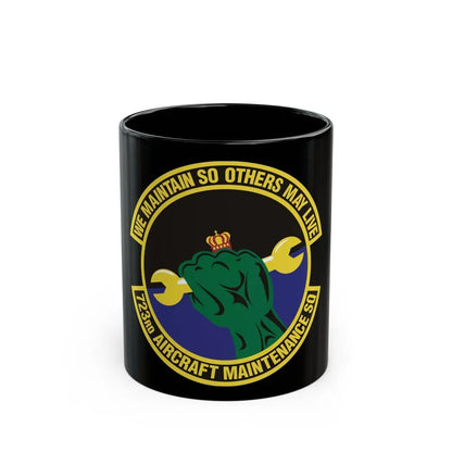 723d Aircraft Maintenance Squadron (U.S. Air Force) Black Coffee Mug 11oz - Go Mug Yourself