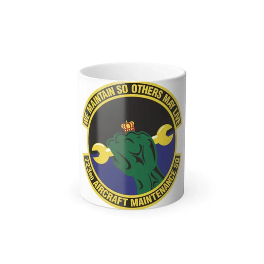 723d Aircraft Maintenance Squadron (U.S. Air Force) Color Changing Coffee Mug 11oz - Go Mug Yourself