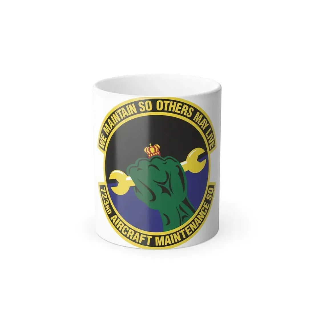 723d Aircraft Maintenance Squadron (U.S. Air Force) Color Changing Coffee Mug 11oz - Go Mug Yourself