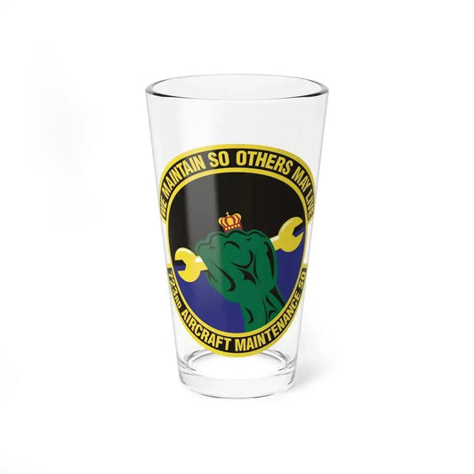 723d Aircraft Maintenance Squadron (U.S. Air Force) Pint Glass 16oz 16oz - Go Mug Yourself