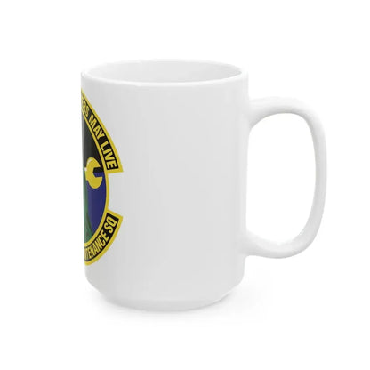 723d Aircraft Maintenance Squadron (U.S. Air Force) White Coffee Mug - Go Mug Yourself