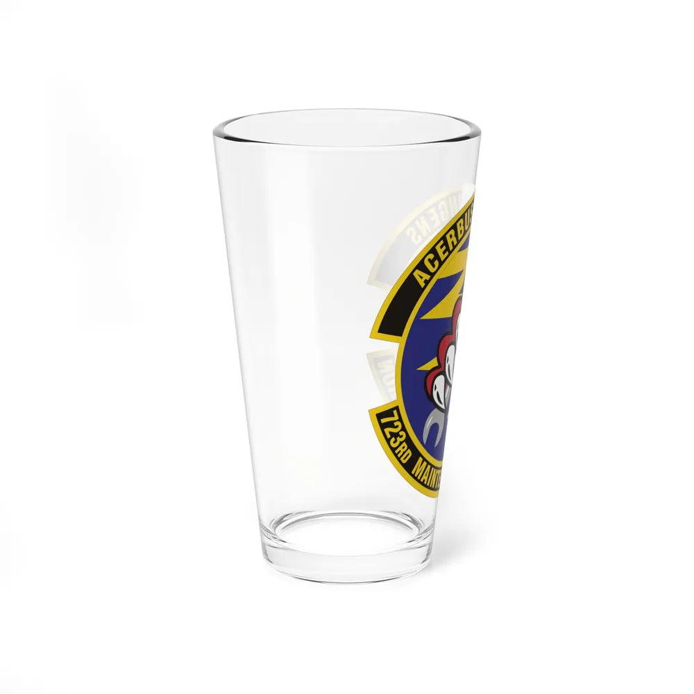 723d Maintenance Squadron (U.S. Air Force) Pint Glass 16oz-Go Mug Yourself