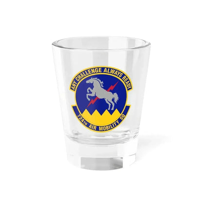 724 Air Mobility Sq AMC (U.S. Air Force) Shot Glass 1.5oz 1.5oz - Go Mug Yourself