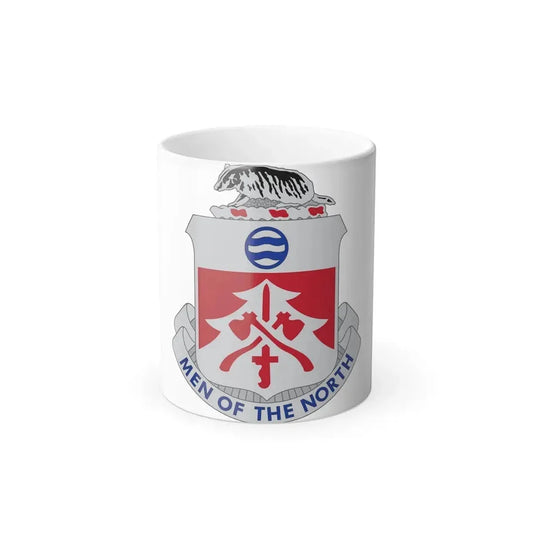 724 Engineer Battalion (U.S. Army) Color Changing Coffee Mug 11oz - Go Mug Yourself