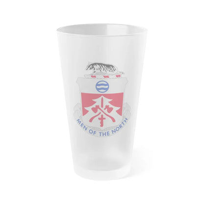 724 Engineer Battalion (U.S. Army) Frosted Pint Glass 16oz Default Title - Go Mug Yourself