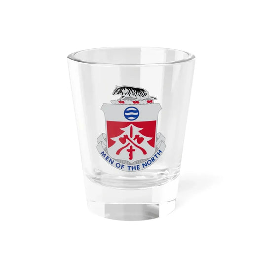 724 Engineer Battalion (U.S. Army) Shot Glass 1.5oz 1.5oz - Go Mug Yourself