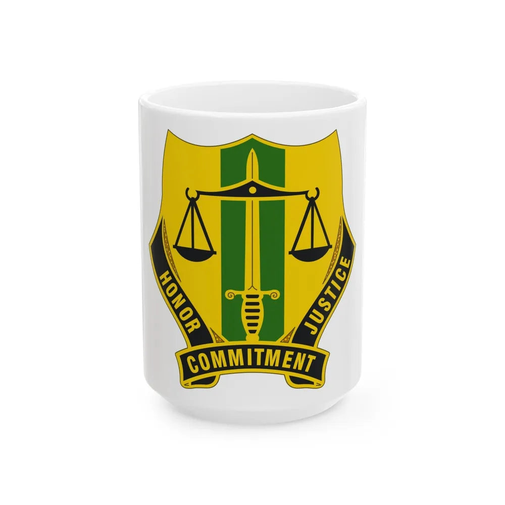 724 Military Police Battalion (U.S. Army) White Coffee Mug-15oz-Go Mug Yourself