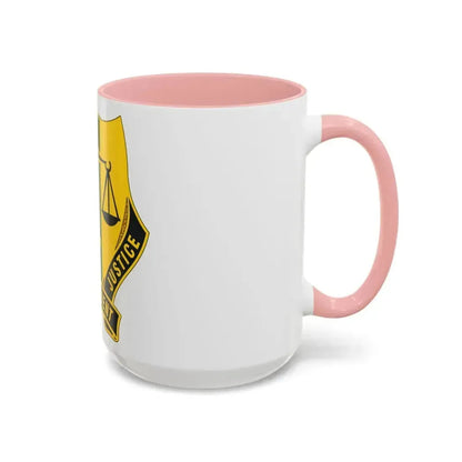 724 Military Police Battalion (U.S. Army) Accent Coffee Mug - Go Mug Yourself