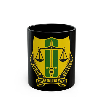 724 Military Police Battalion (U.S. Army) Black Coffee Mug 11oz - Go Mug Yourself