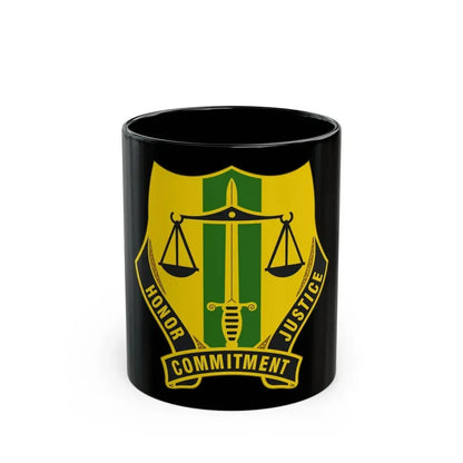 724 Military Police Battalion (U.S. Army) Black Coffee Mug 11oz - Go Mug Yourself