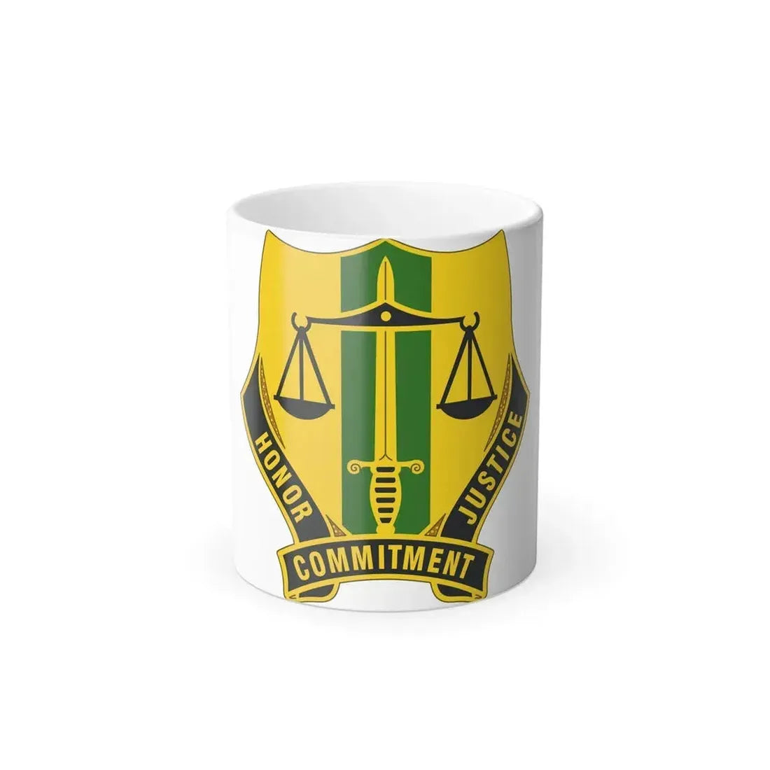 724 Military Police Battalion (U.S. Army) Color Changing Coffee Mug 11oz - Go Mug Yourself