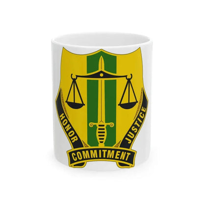 724 Military Police Battalion (U.S. Army) White Coffee Mug 11oz - Go Mug Yourself