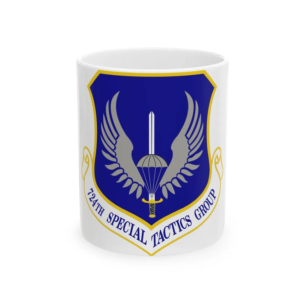 724 Special Tactics Group AFSOC (U.S. Air Force) White Coffee Mug-11oz-Go Mug Yourself