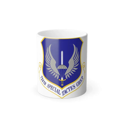 724 Special Tactics Group AFSOC (U.S. Air Force) Color Changing Coffee Mug 11oz - Go Mug Yourself
