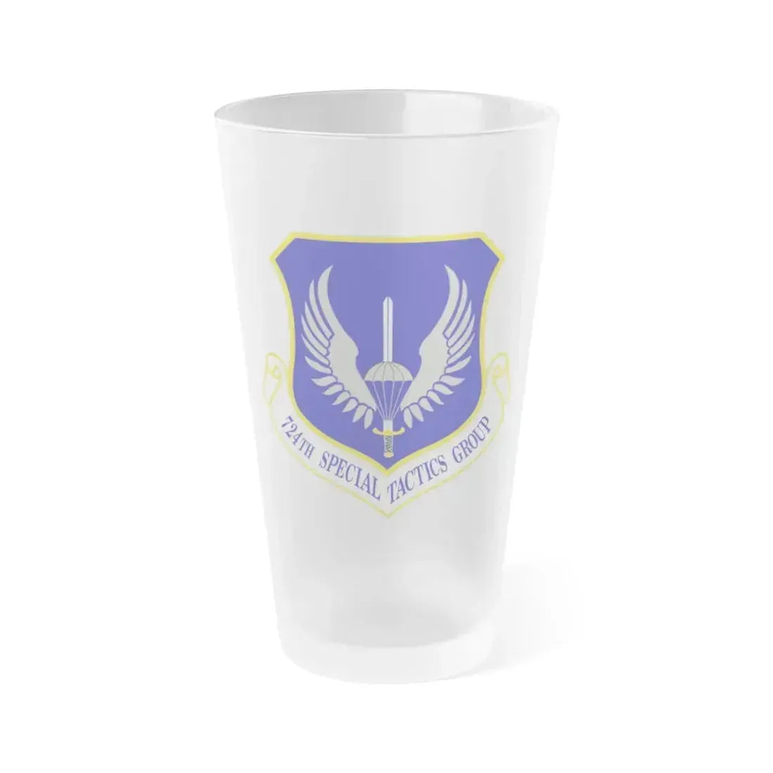 724 Special Tactics Group AFSOC (U.S. Air Force) Frosted Pint Glass 16oz 16oz Frosted - Go Mug Yourself