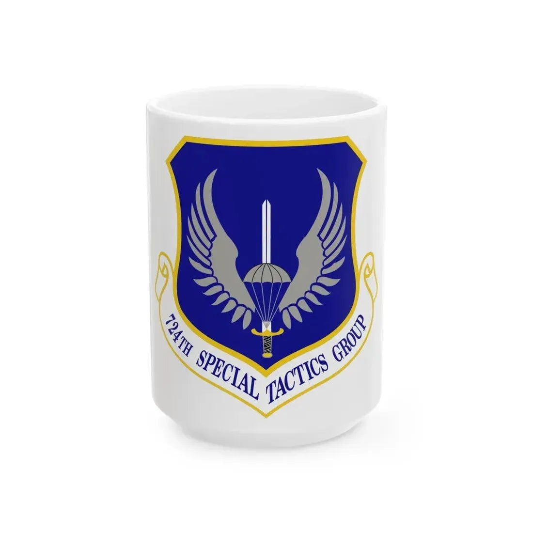 724 Special Tactics Group AFSOC (U.S. Air Force) White Coffee Mug 15oz - Go Mug Yourself