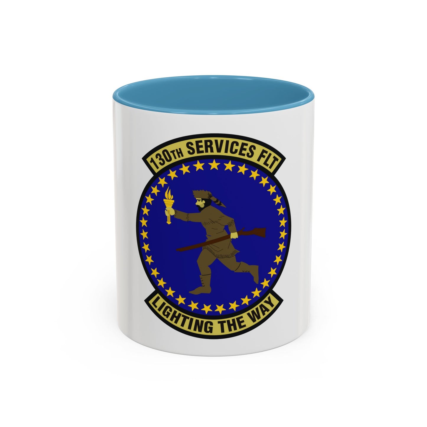 130th Services Flight (U.S. Air Force) Accent Coffee Mug