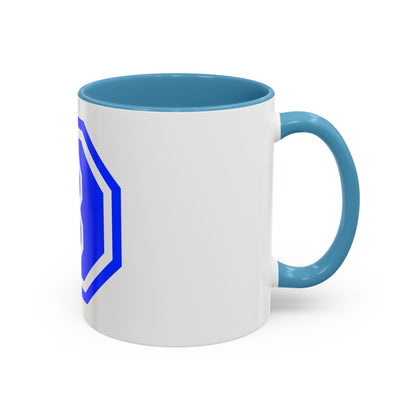 VIII Corps (U.S. Army) Accent Coffee Mug