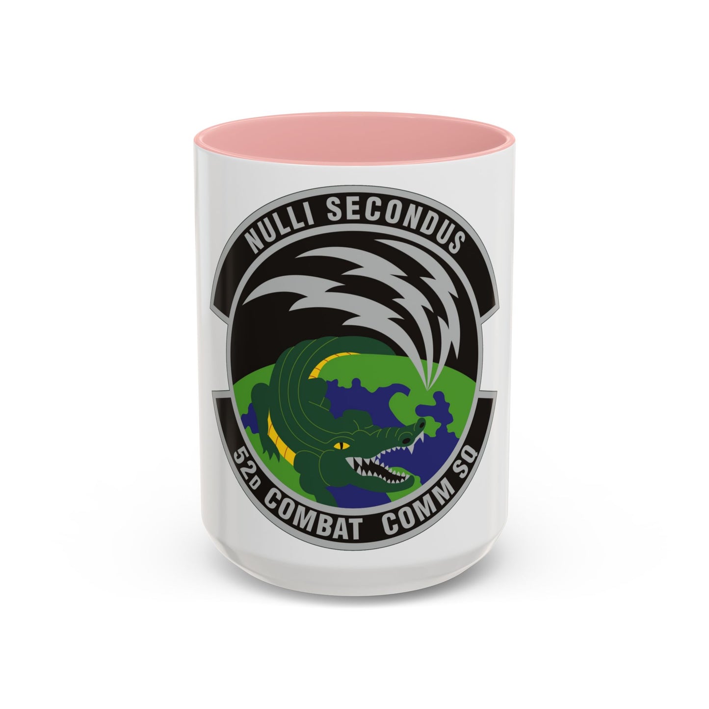 52d Combat Communications Squadron (U.S. Air Force) Accent Coffee Mug