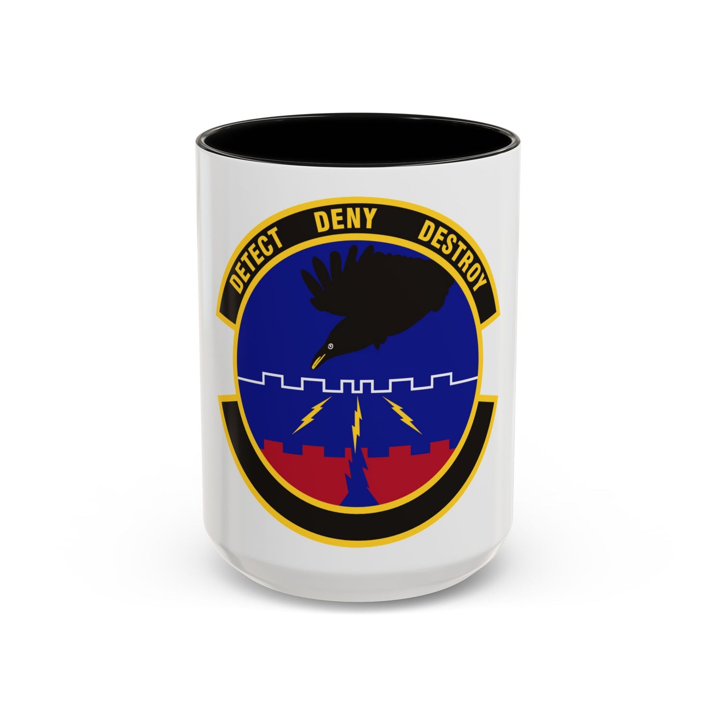 579 Software Engineering Squadron AFMC (U.S. Air Force) Accent Coffee Mug
