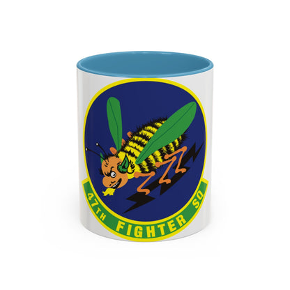 47th Fighter Squadron (U.S. Air Force) Accent Coffee Mug