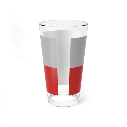 Flag of Bo (Hungary) Pint Glass 16oz