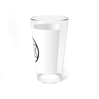 Flag of Oshamanbe Hokkaido 1953-1973 (Japan) Pint Glass 16oz