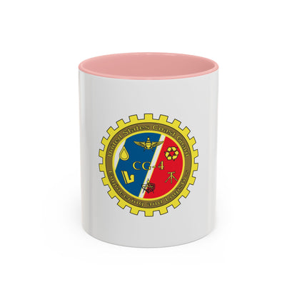 USCG COMDT CG 4 (U.S. Coast Guard) Accent Coffee Mug