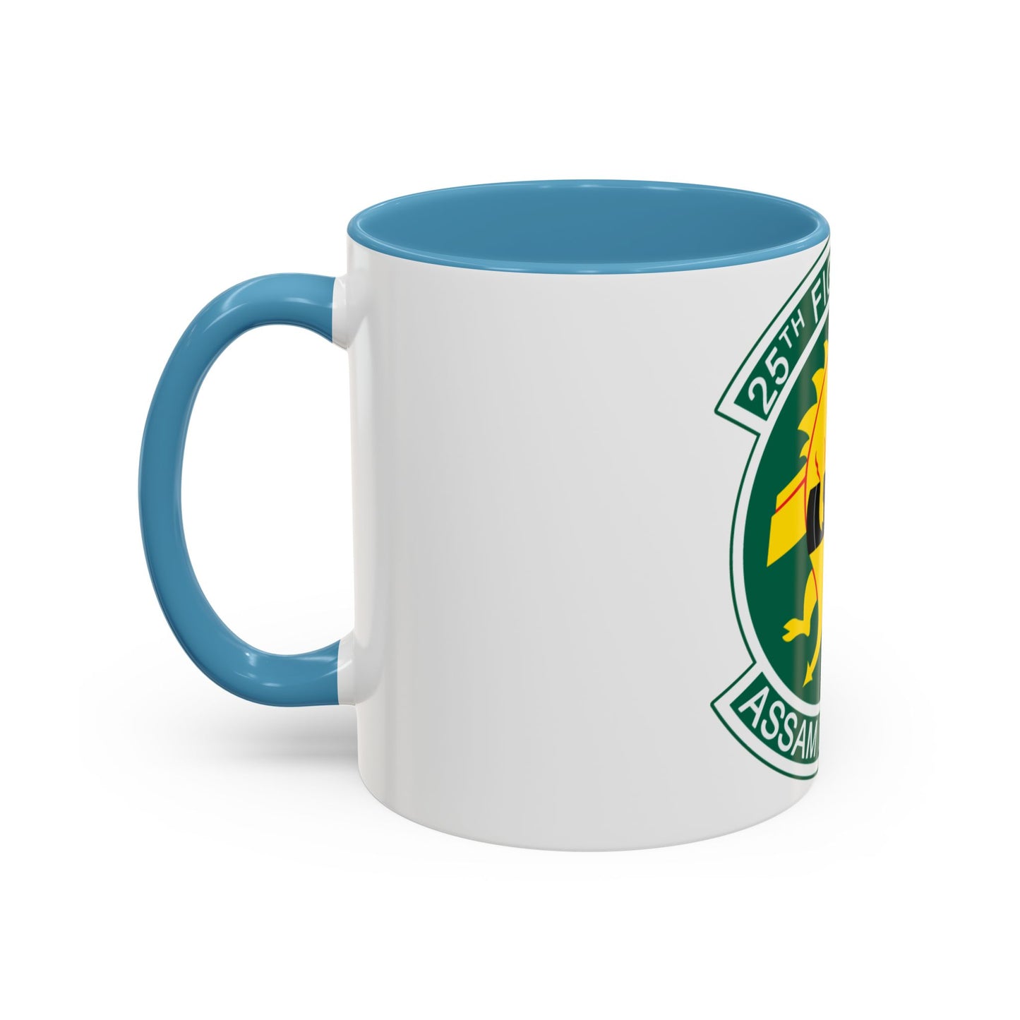 25th Fighters Sq (U.S. Air Force) Accent Coffee Mug