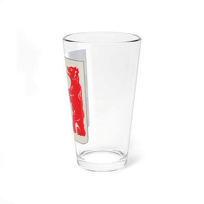 Coat of arms of Zakarpattia Oblast (Ukraine) (Coat of Arms) Pint Glass 16oz