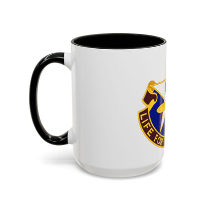 111 Medical Battalion (U.S. Army) Accent Coffee Mug