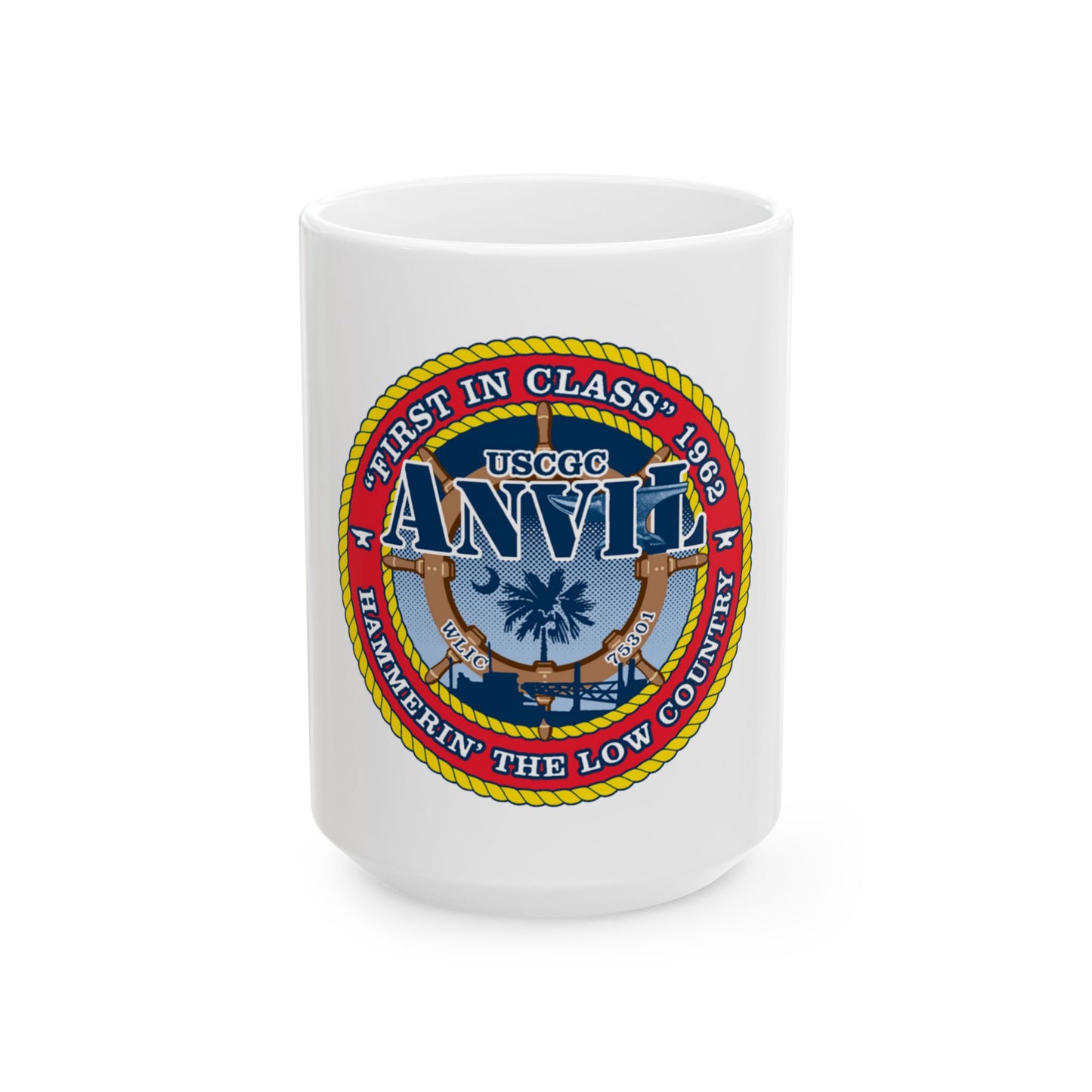 USCGC Anvil WLIC 75301 (U.S. Coast Guard) White Coffee Mug