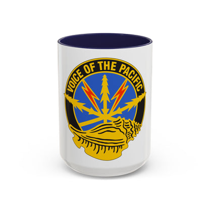 516th Signal Brigade (U.S. Army) Accent Coffee Mug