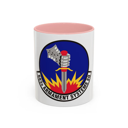 683d Armament Systems Squadron (U.S. Air Force) Accent Coffee Mug