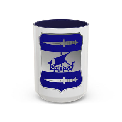 2 Infantry Battalion (U.S. Army) Accent Coffee Mug