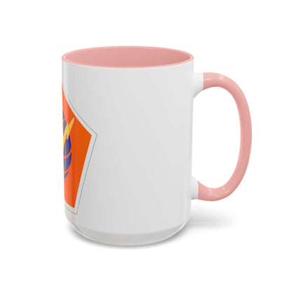 505 Signal Brigade (U.S. Army) Accent Coffee Mug
