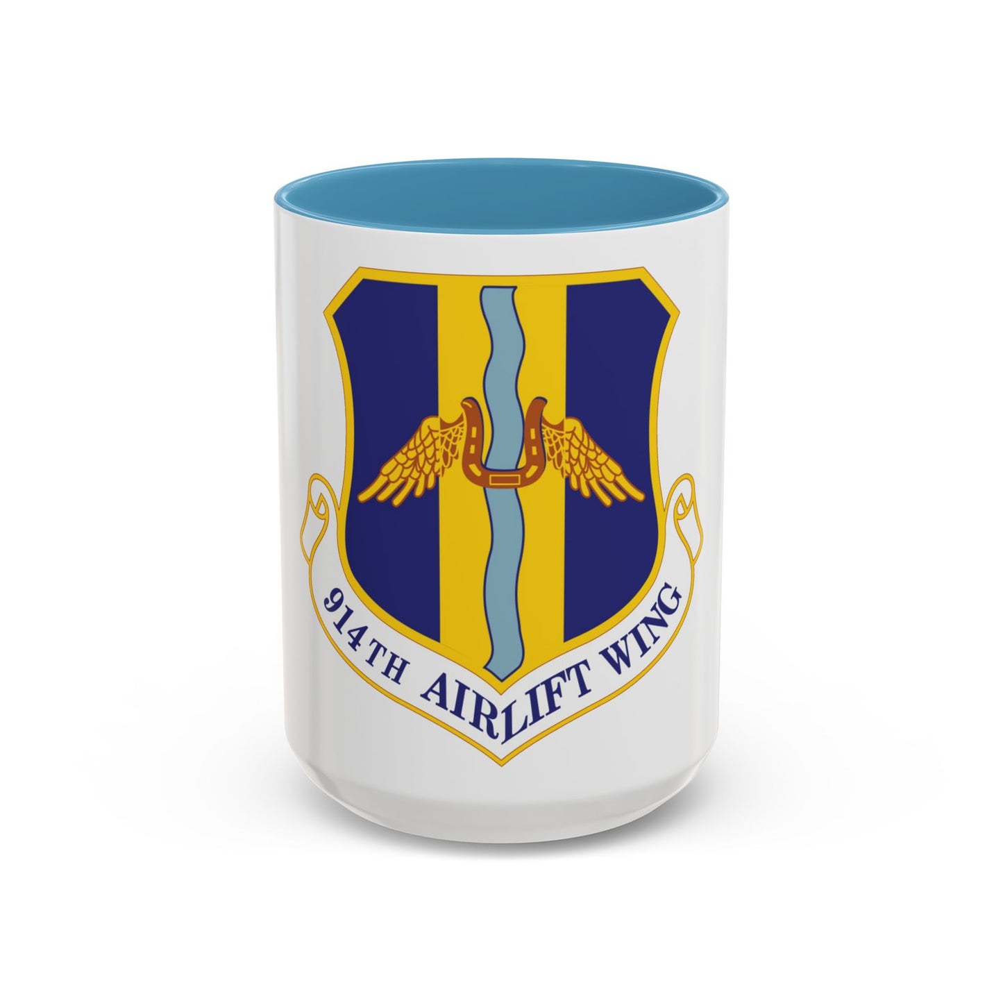 914th Airlift Wing (U.S. Air Force) Accent Coffee Mug