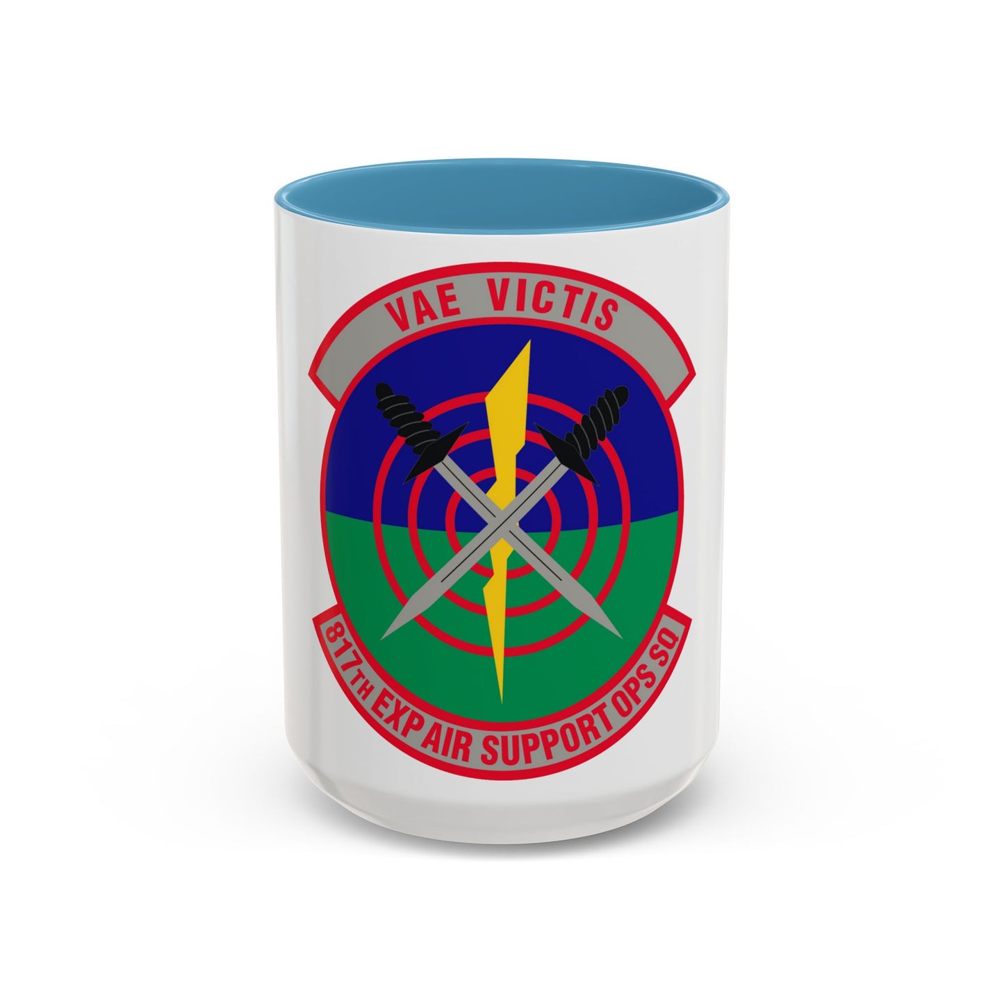 817th Expeditionary Air Support Operations Squadron (U.S. Air Force) Accent Coffee Mug