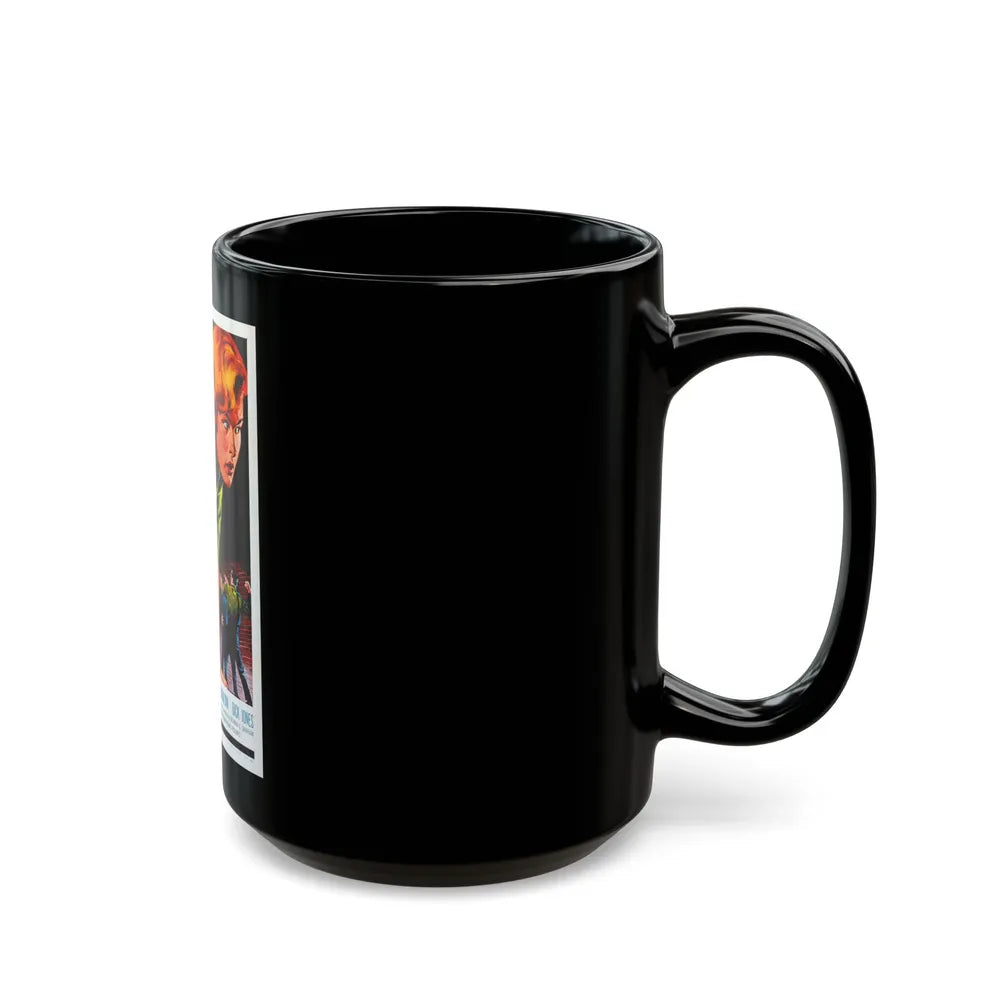 COOL AND THE CRAZY 1958 Movie Poster - Black Coffee Mug-Go Mug Yourself