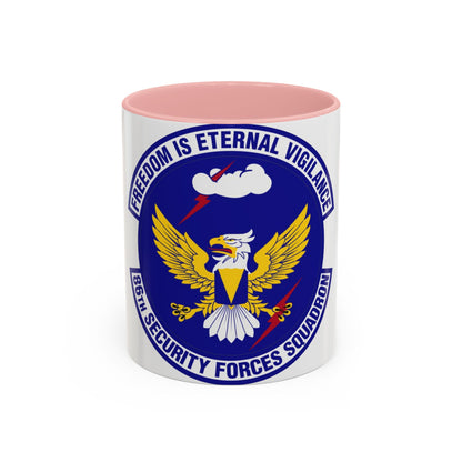 86 Security Forces Squadron USAFE (U.S. Air Force) Accent Coffee Mug