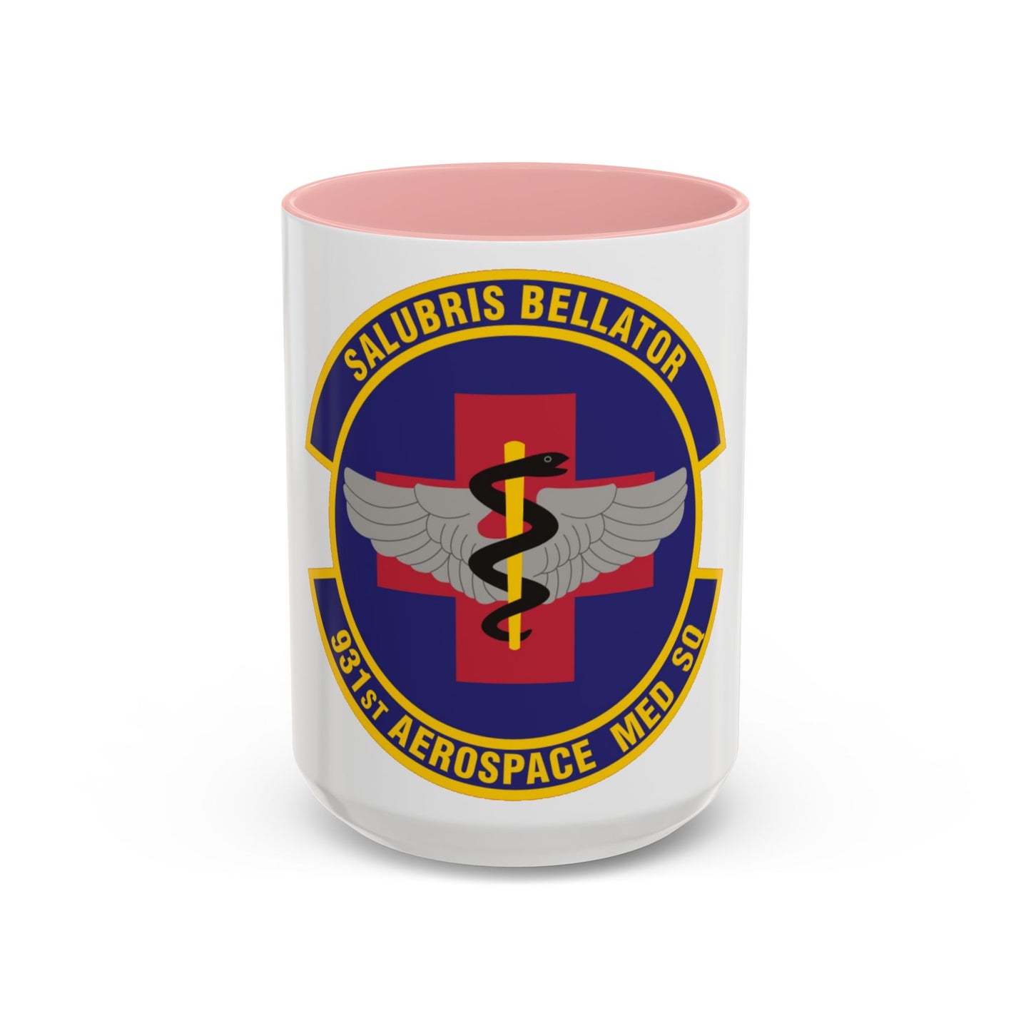 931 Aerospace Medicine Squadron AFRC (U.S. Air Force) Accent Coffee Mug