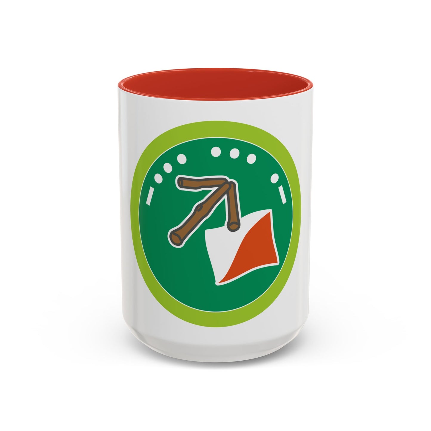 Sign Signal and Codes (Boy Scout Merit Badge) Accent Coffee Mug