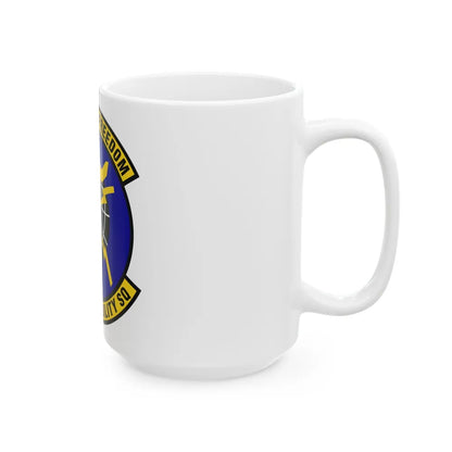 725 Air Mobility Squadron AMC (U.S. Air Force) White Coffee Mug-Go Mug Yourself