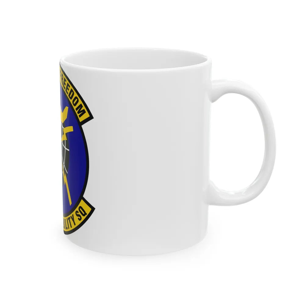 725 Air Mobility Squadron AMC (U.S. Air Force) White Coffee Mug-Go Mug Yourself